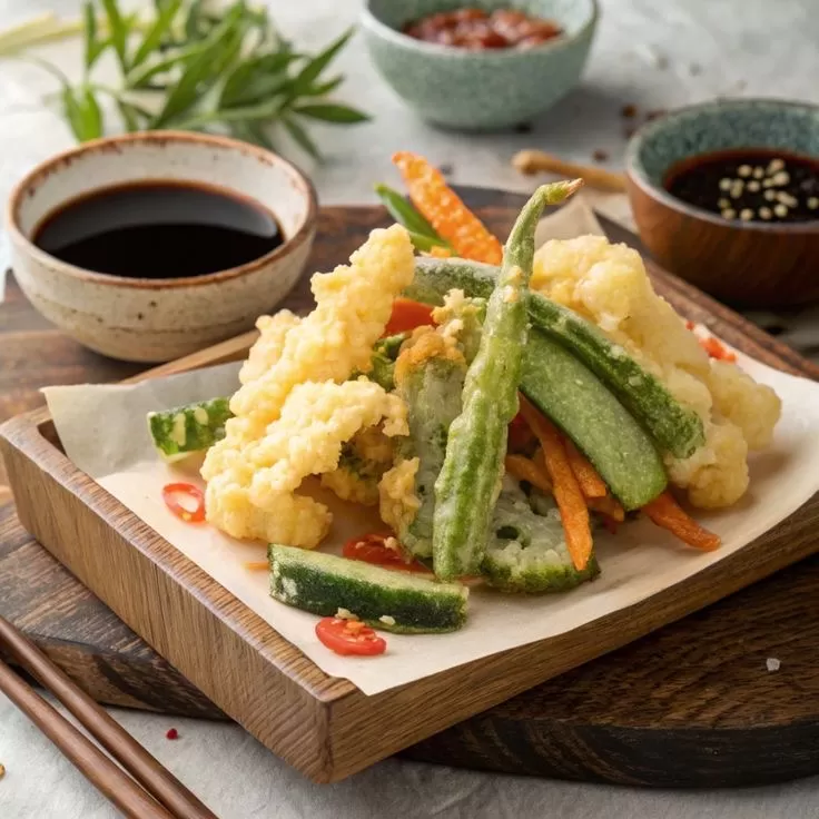 Rau củ chiên Hàn Quốc là gì?