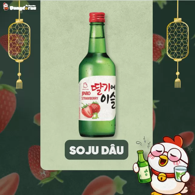 Rượu Soju Dâu