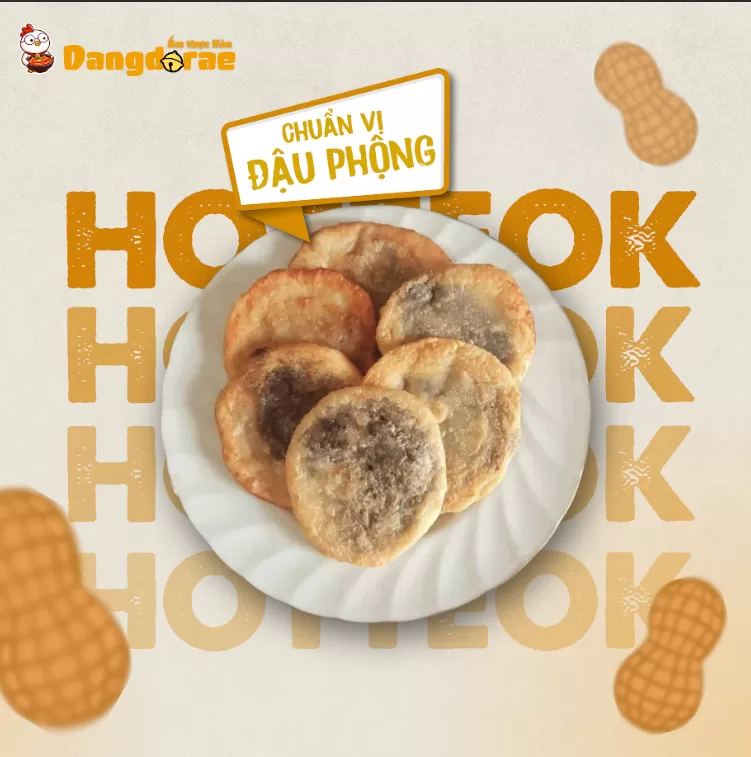 Hotteok Đậu Phộng