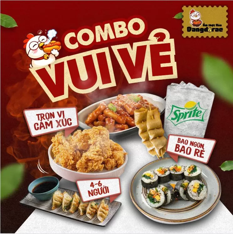 Combo vui vẻ - Combo Trọn Niềm Vui