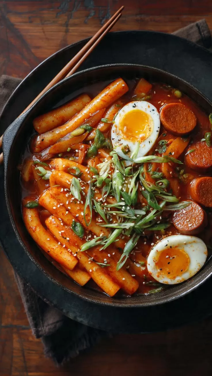 C&aacute;ch l&agrave;m Tokbokki truyền thống H&agrave;n Quốc chuẩn vị tại nh&agrave;