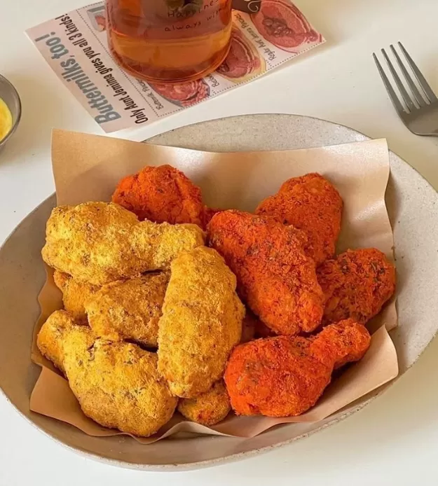 Gà rán phô mai Hàn Quốc – Món ăn béo thơm được giới trẻ yêu thích